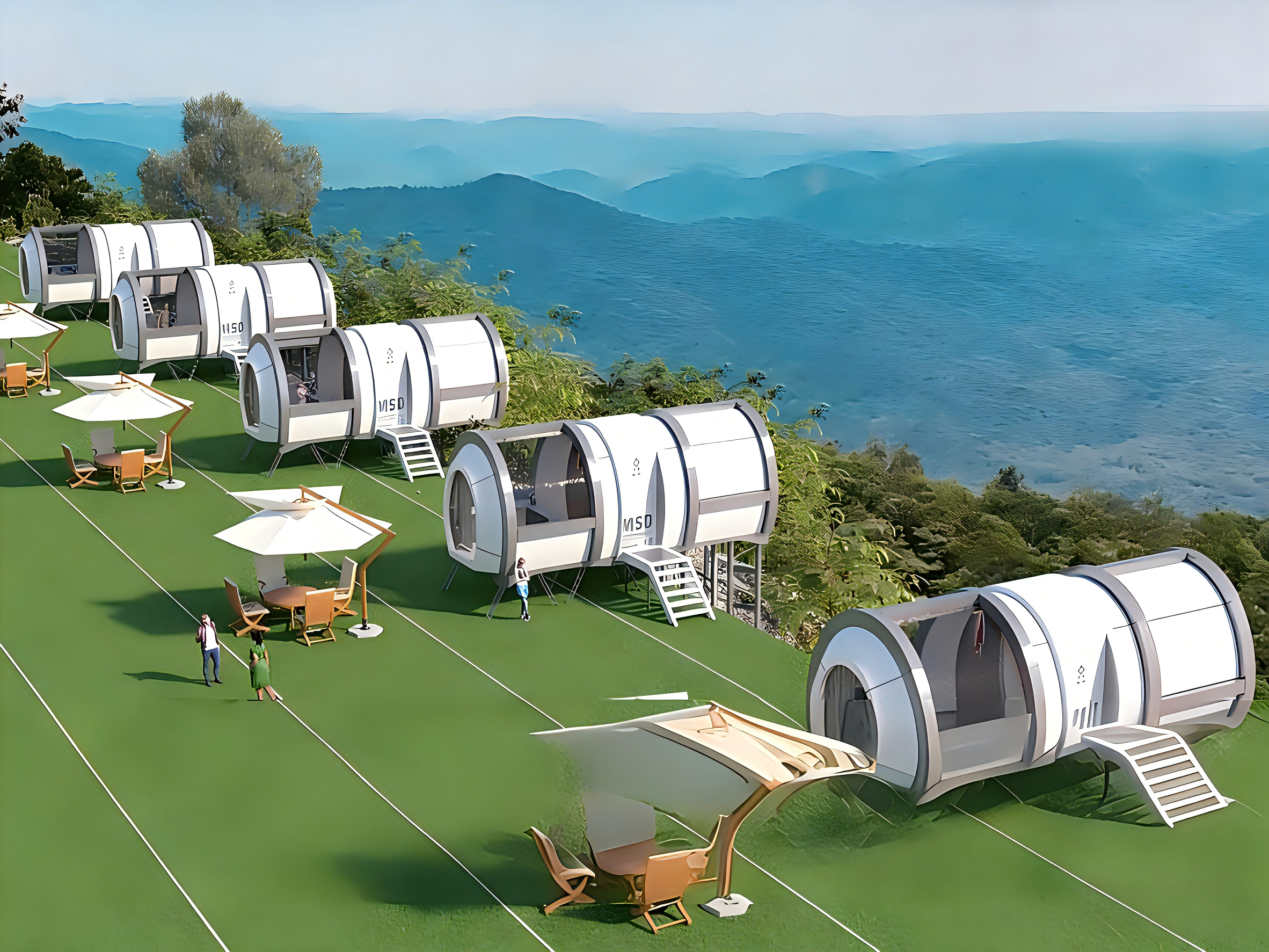 Model C50 stargazing pod