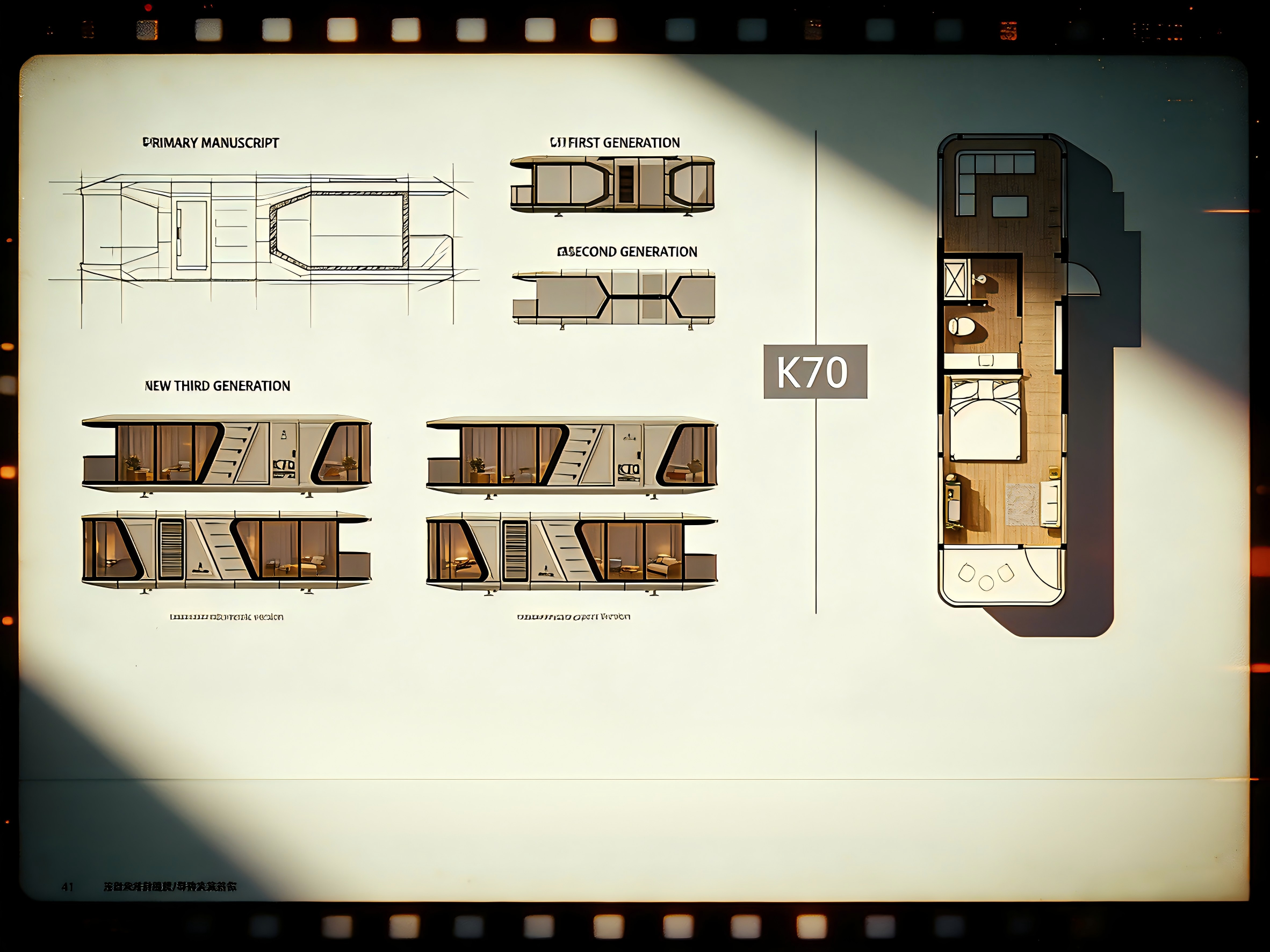 Model K70 Structural Diagram